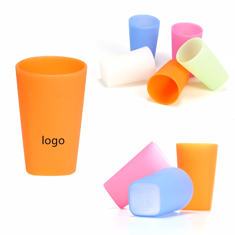 Unbreakable Reusable Silicone Wine Glasses Cup