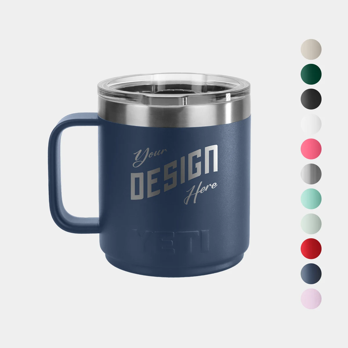 10 oz YETI® Stainless Steel Insulated Stackable Ceramic Lining Mug 1