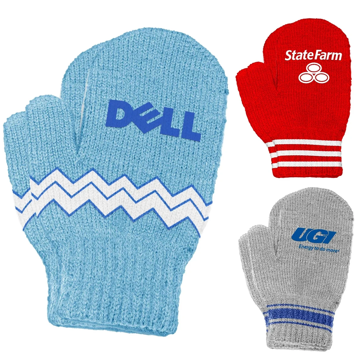 Jacquard Custom Color Mittens 1