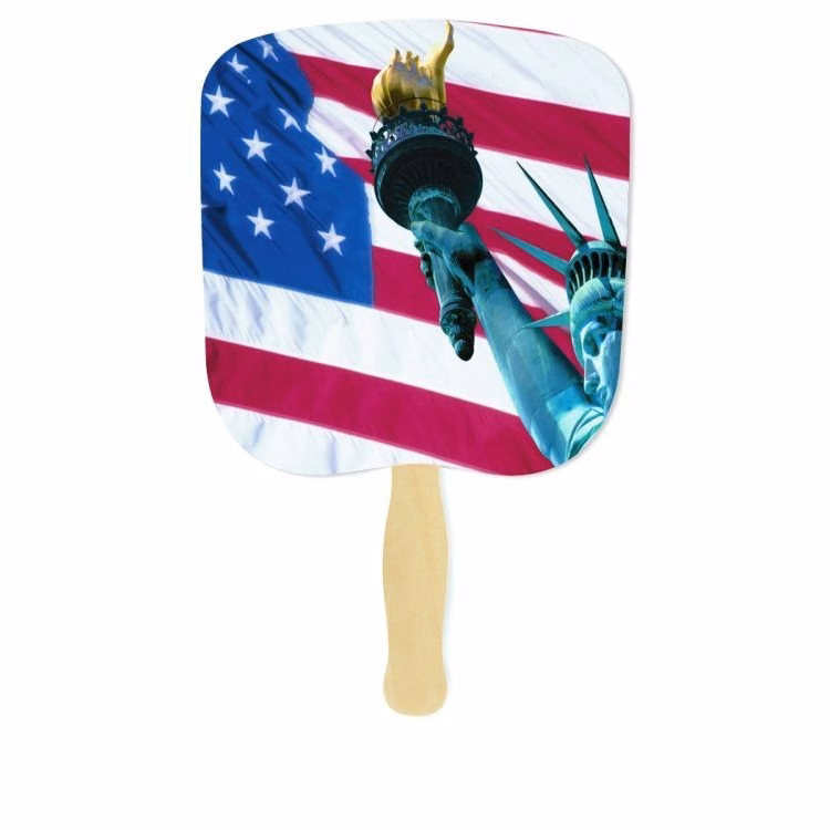 Patriotic Stock Liberty Hand Held Fan