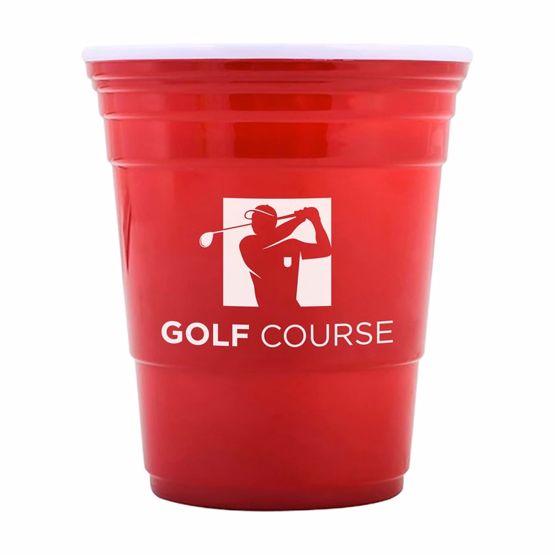 18 oz. Reusable Red Party Cup