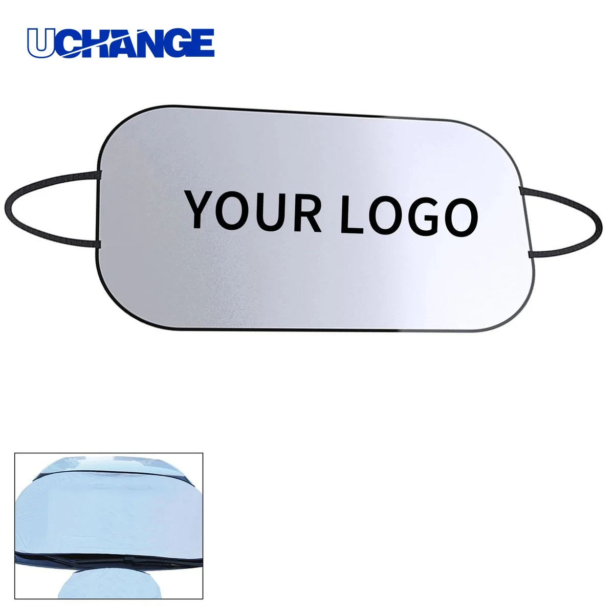 Nylon Silver Sun Shade to Cool Car Interiors for Vehicle Use 1