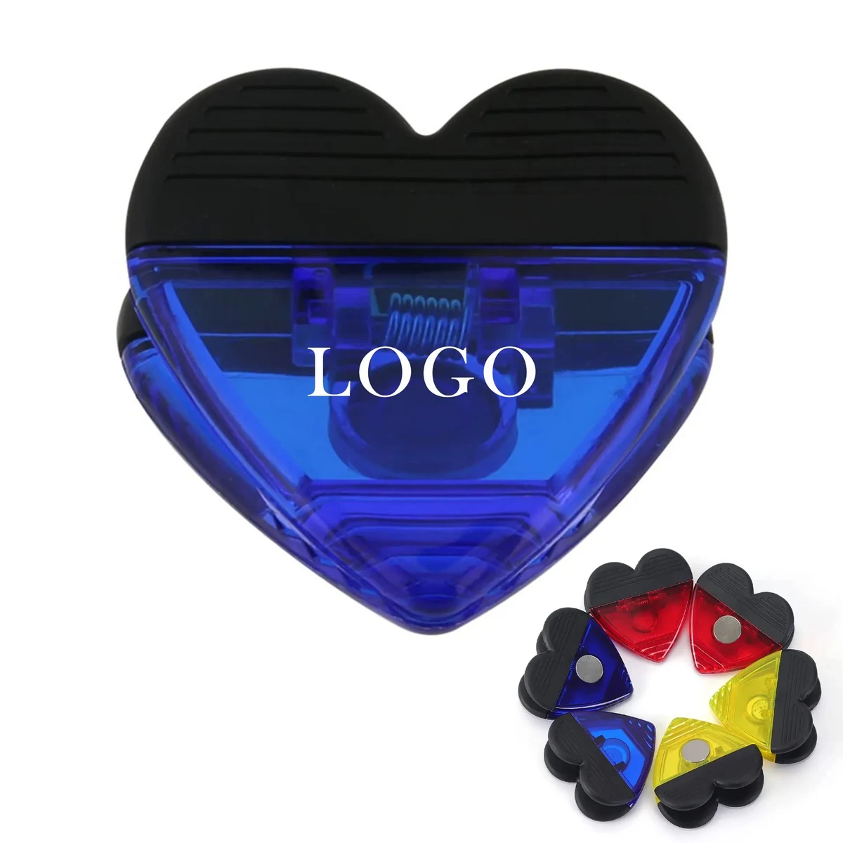 Heart-shaped Refrigerator Magnet Clips 1