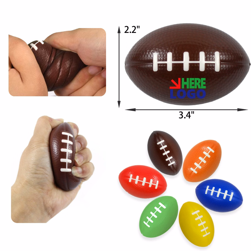 Portable Mini Rugby Stress Ball Children's Toy