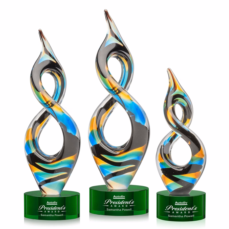 Cosenzo Award on Marvel Base - Green
