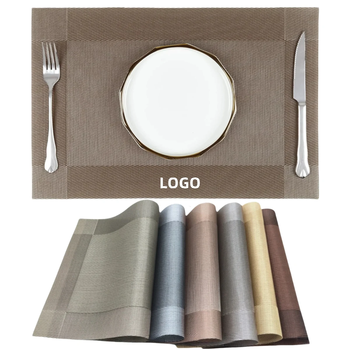 Washable PVC Heat Resistant Dining Table Mat 1