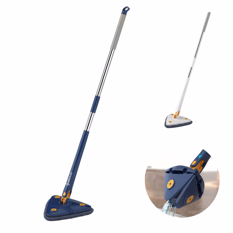 360-Degree Rotating Triangle Mop