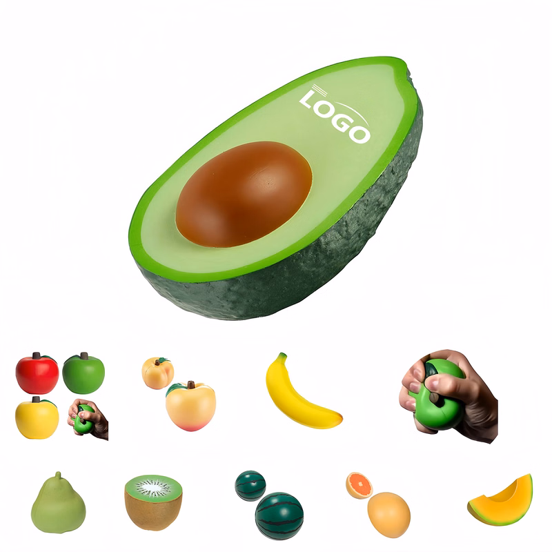 PU Foam Avocado Stress Toy