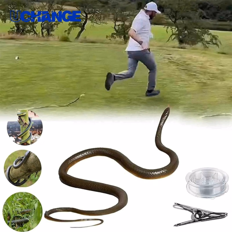Fake Snake Prank Toy With Clip