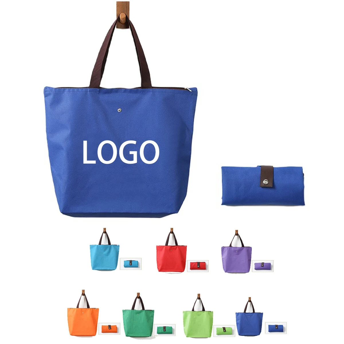 Foldable Shopping Tote Bag - Lightweight and Portable 1