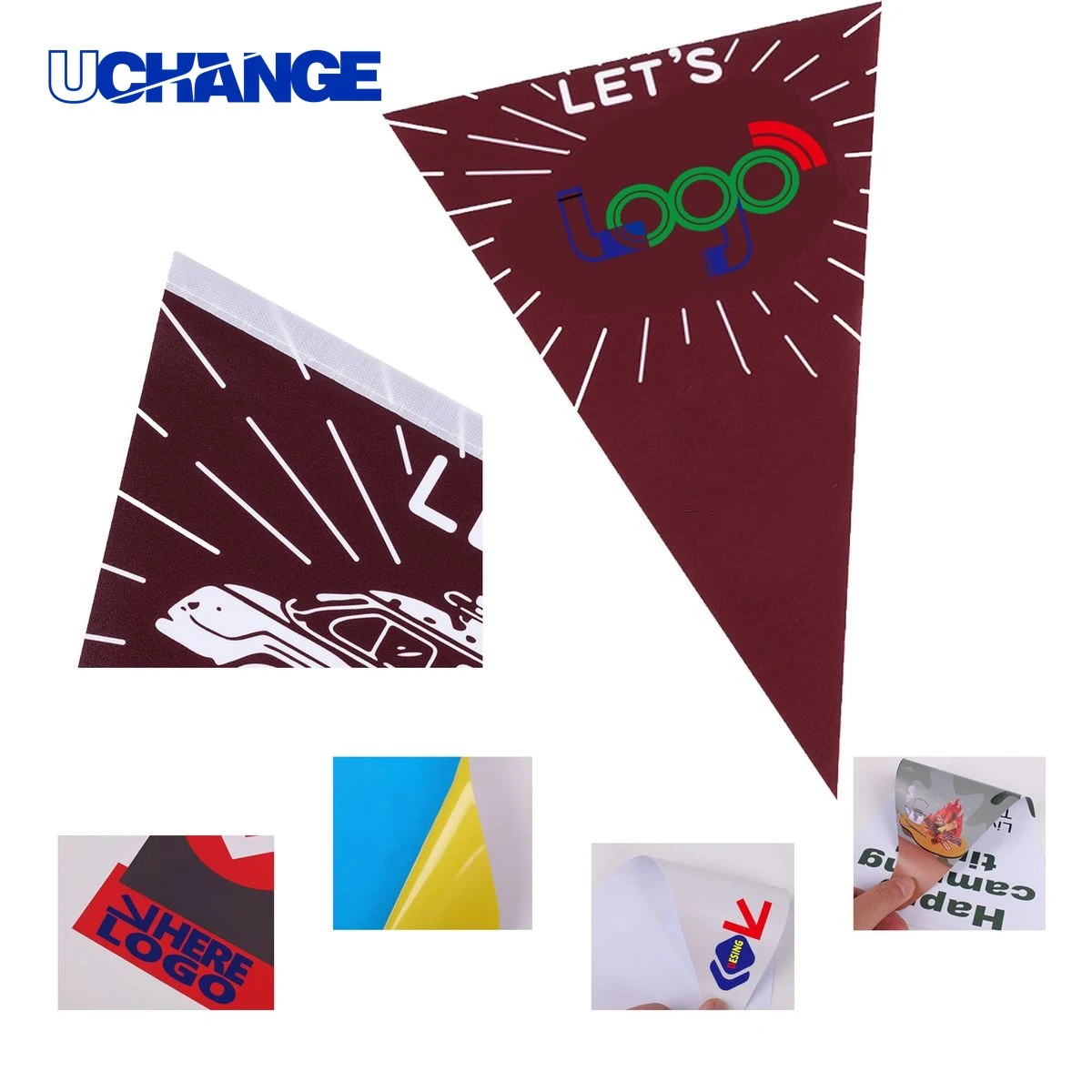 PVC Waterproof Small Display Flag 1