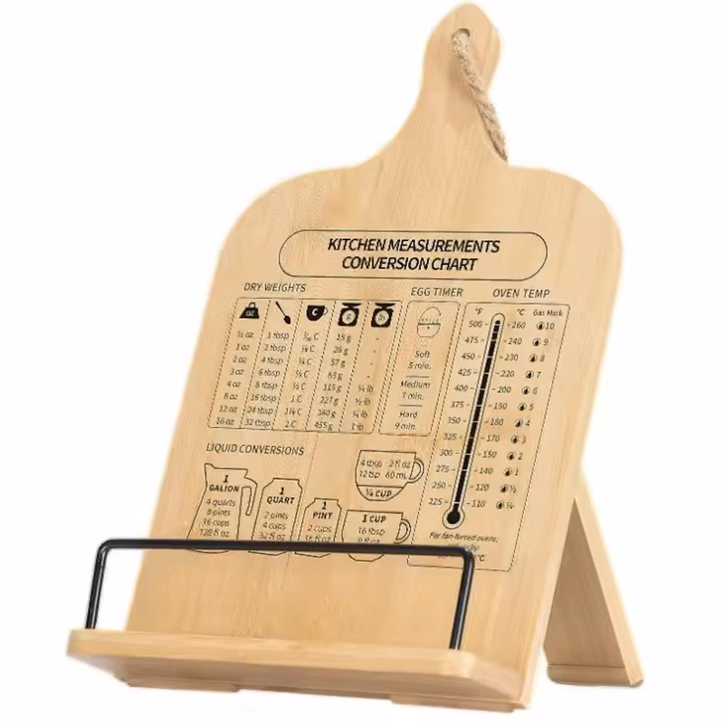 Bamboo Cookbook Stand