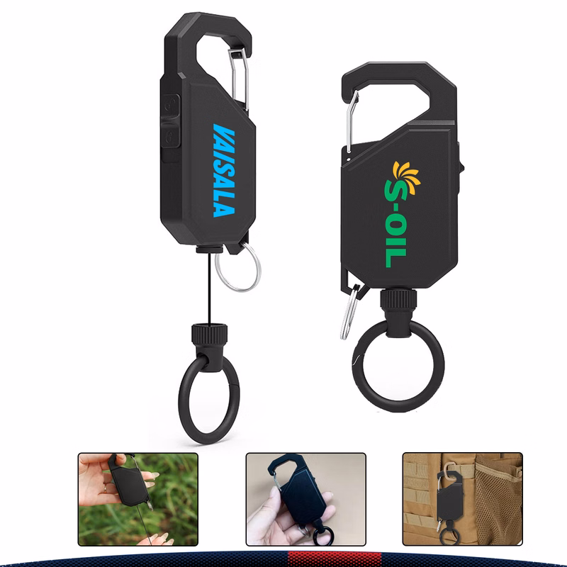 Hovrel Retractable Badge Reel with Locking Switch