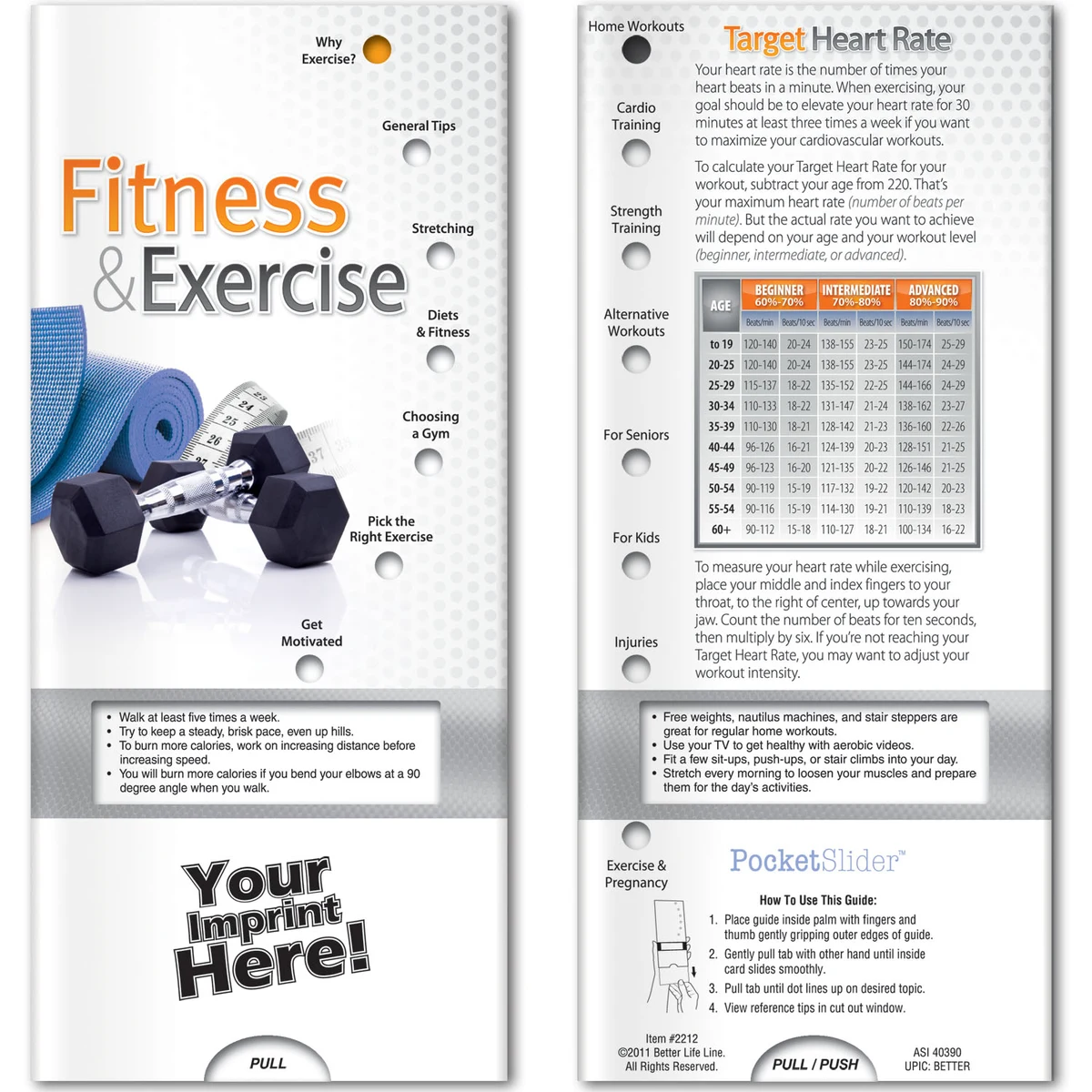 Pocket Slider - Fitness and Exercise 1