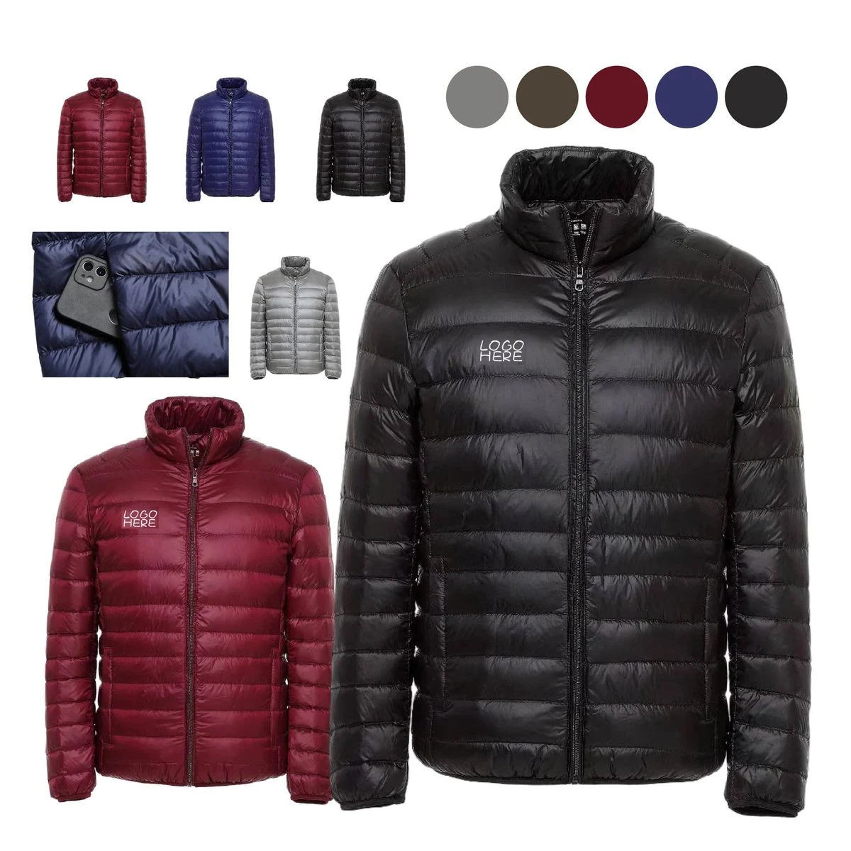 Men's Portable Lightweight Down Jacket 1