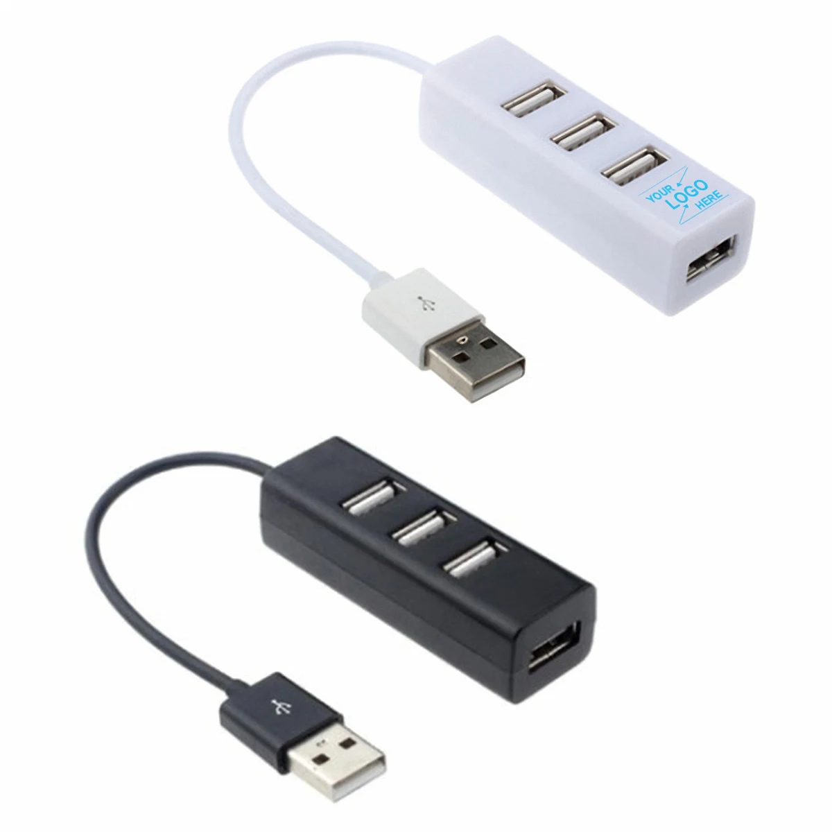 4 Port High Speed USB 2.0 Hub Adapter Expansion 1