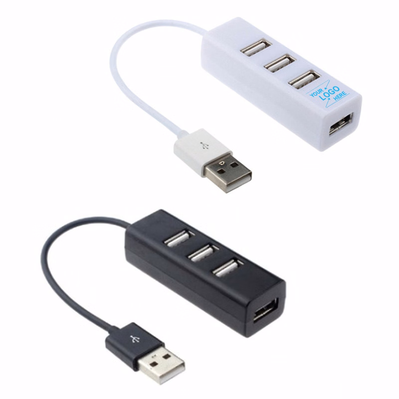 4 Port High Speed USB 2.0 Hub Adapter Expansion