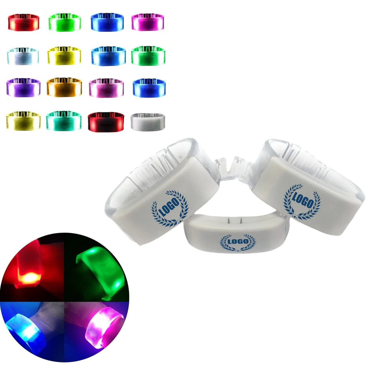 Remote Control LED Glow Bracelets 1