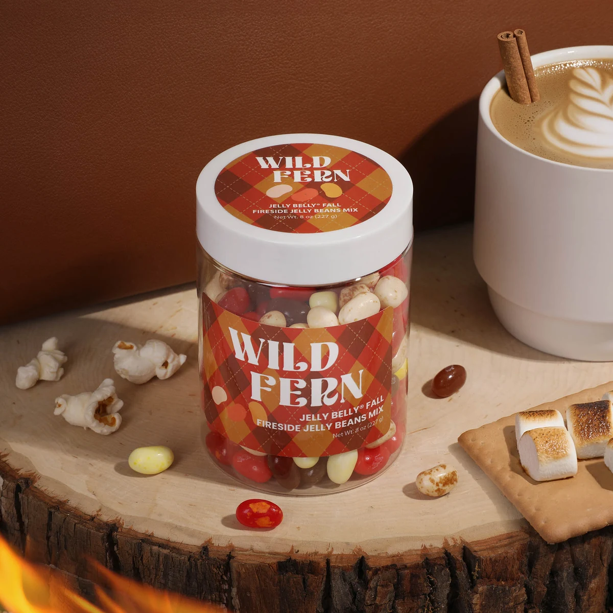 Jelly Belly® Fall Fireside Jelly Beans Mix: Large Jar 1