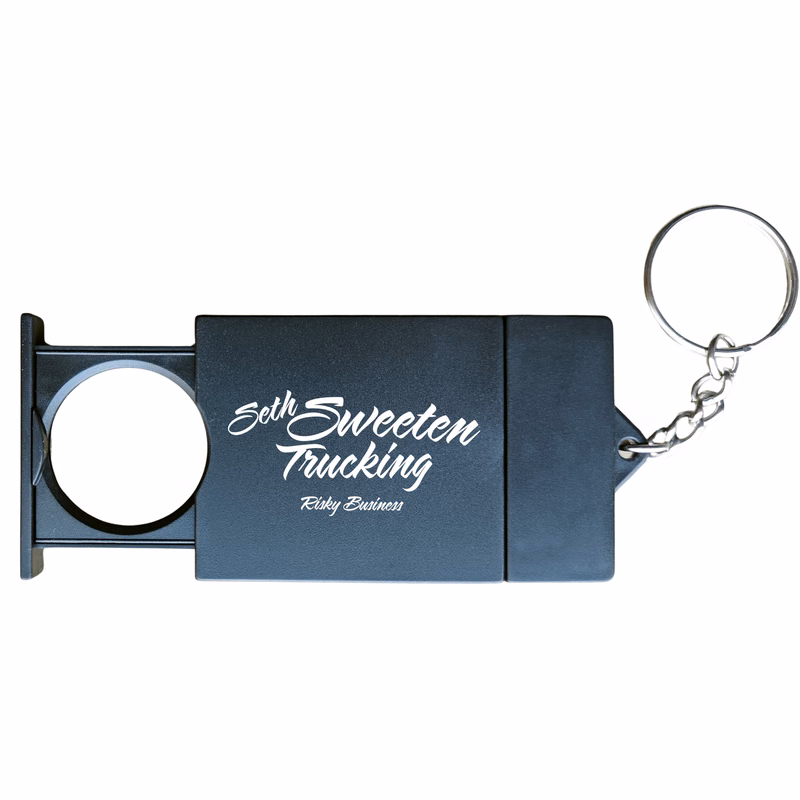 Foldable Dual Lens Magnifier with Telescope Function with Key Chain