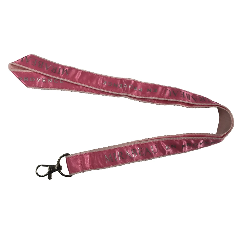 Full Color Sublimation Satin Polyester Lanyard 1