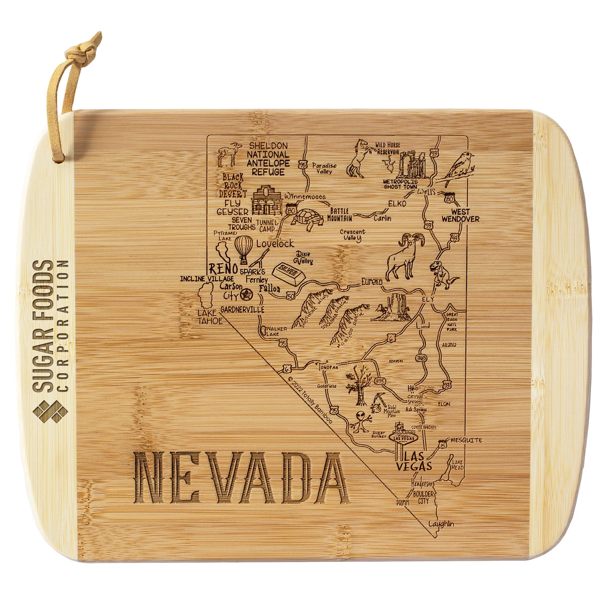 A Slice of Life Nevada Serving & Cutting Board 1