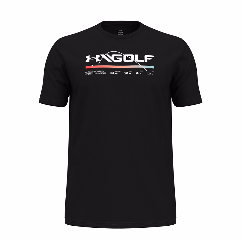 UA Golf Power Swing Men's Short Sleeve