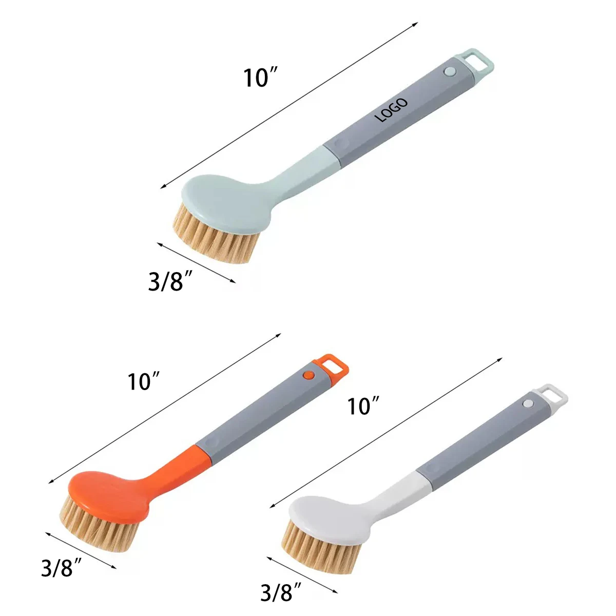 Polypropylene Pot Washing Brush 1