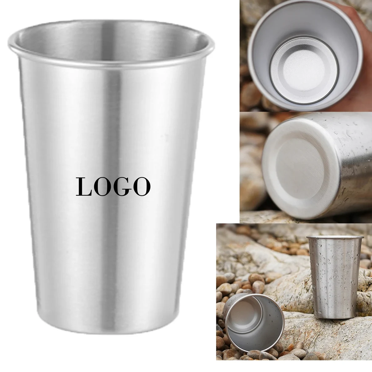 17oz stainless Steel Drink Cup 1