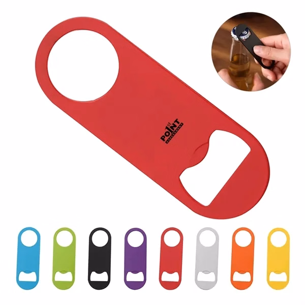 Custom Stainless Steel Bottle Opener — Bartender & Camping Adventure Essential
