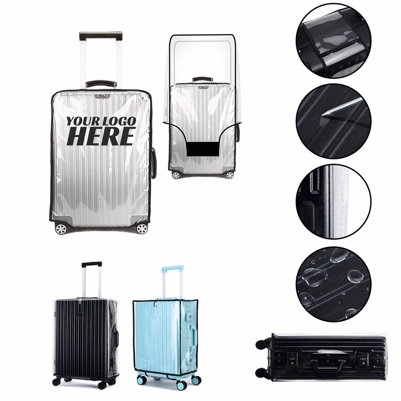 Clear PVC Luggage Suitcase Cover