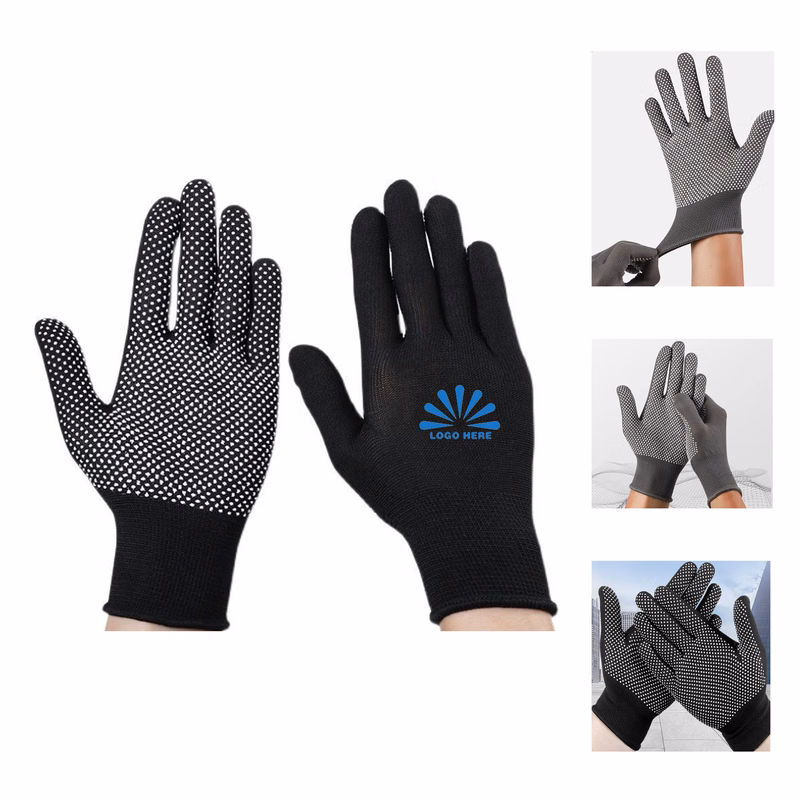 Nylon Anti-slip Dispensing Labor Protection Gloves