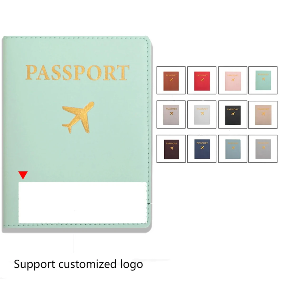 Solid Color Portable Card Holder 1