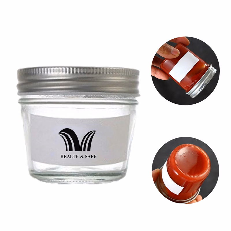 3oz Glass Mason Jar w/ Airtight Lid