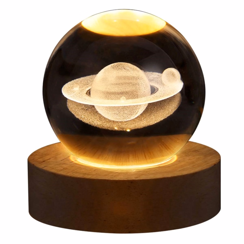 Galaxy Crystal Ball Lamp