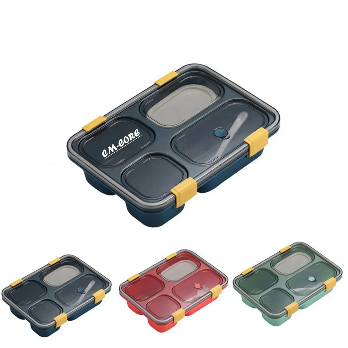 4 Compartment Containers Bento Box 1