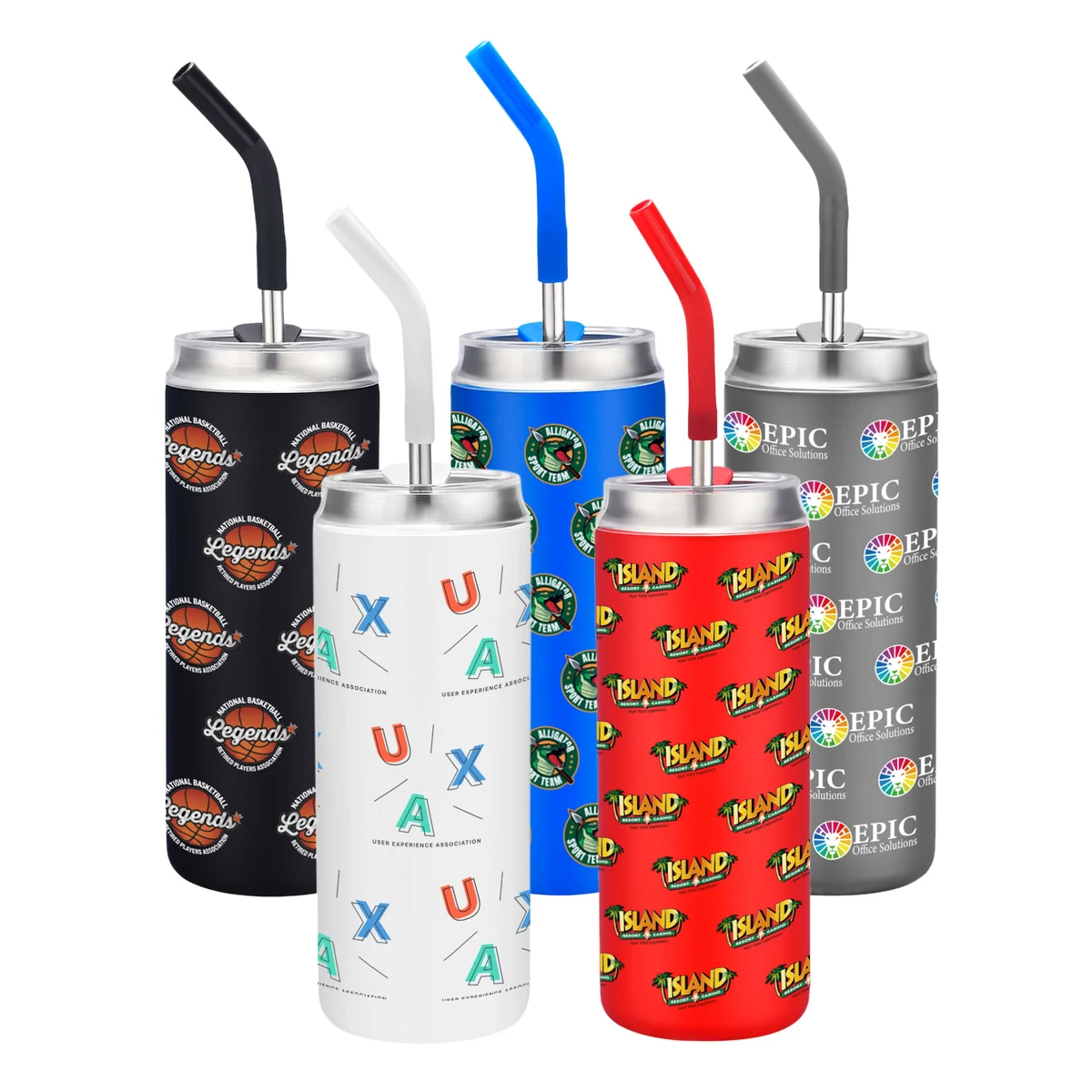 20 OZ. Vacuum Tumbler With Straw 1