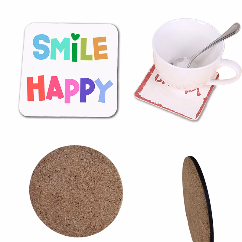 3.7 Inch Insulating and Skid-proof Cork Coasters
