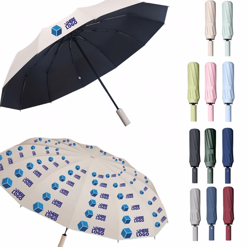 41" Stormproof Auto Oversized Folding Umbrella
