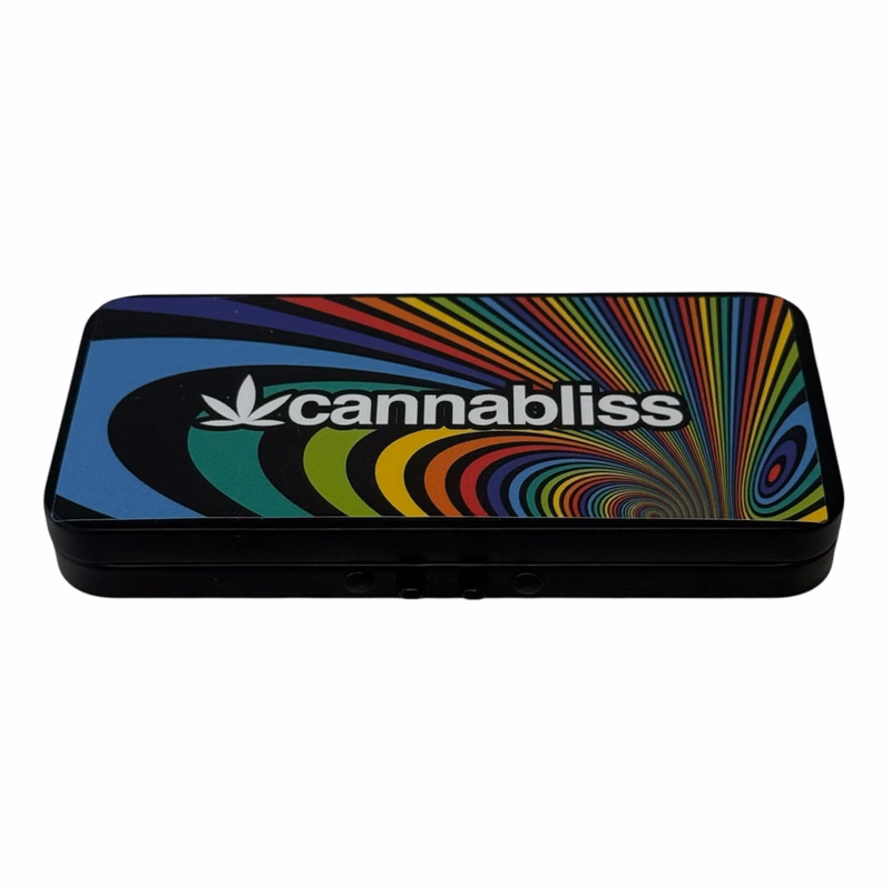 Pre-Roll Tin w/ Child Resistant Hinged Lid