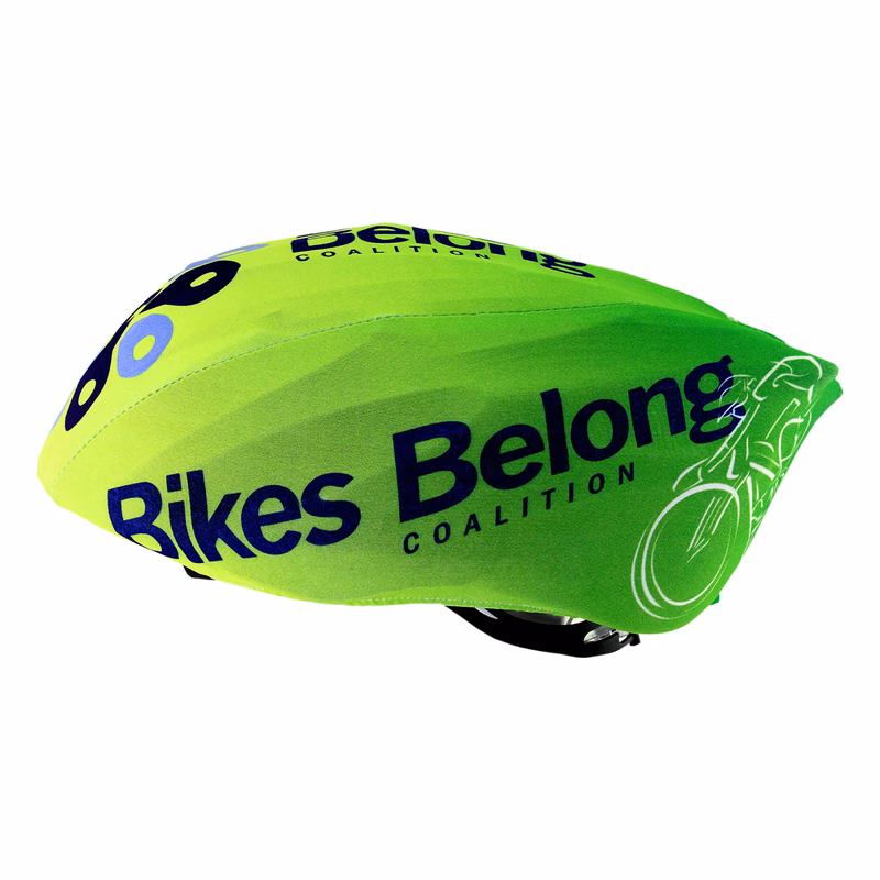 Bicycle Helmet Cover w/Full Color Imprint