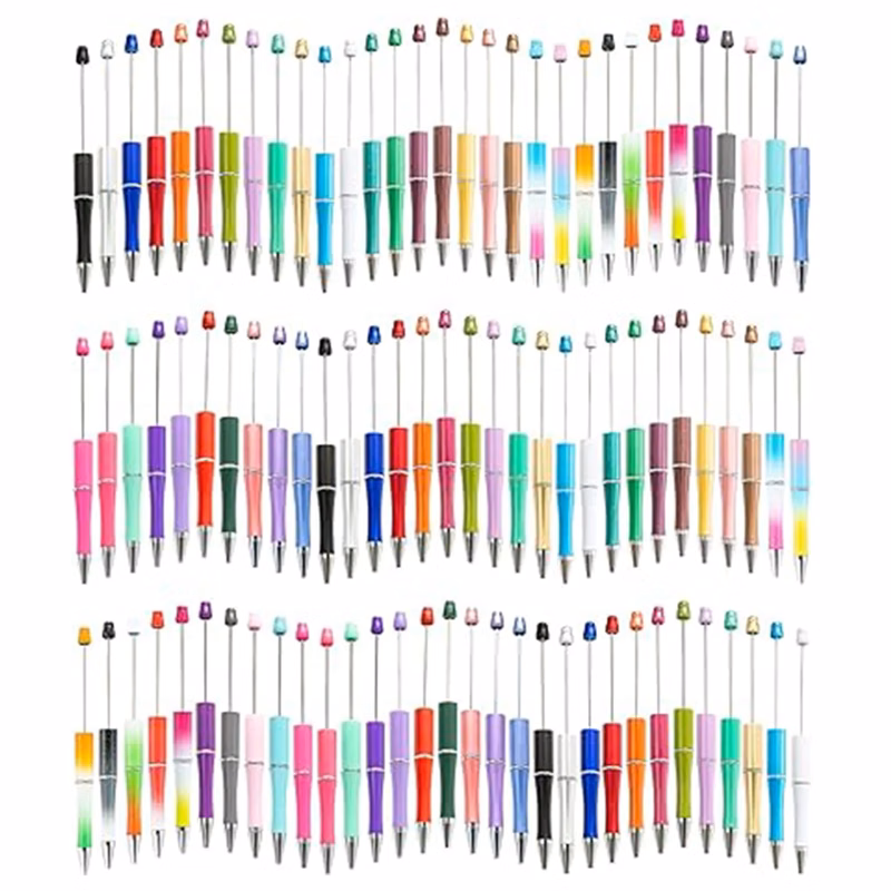 Plastic DIY Beadable Ballpoint Pen MOQ100