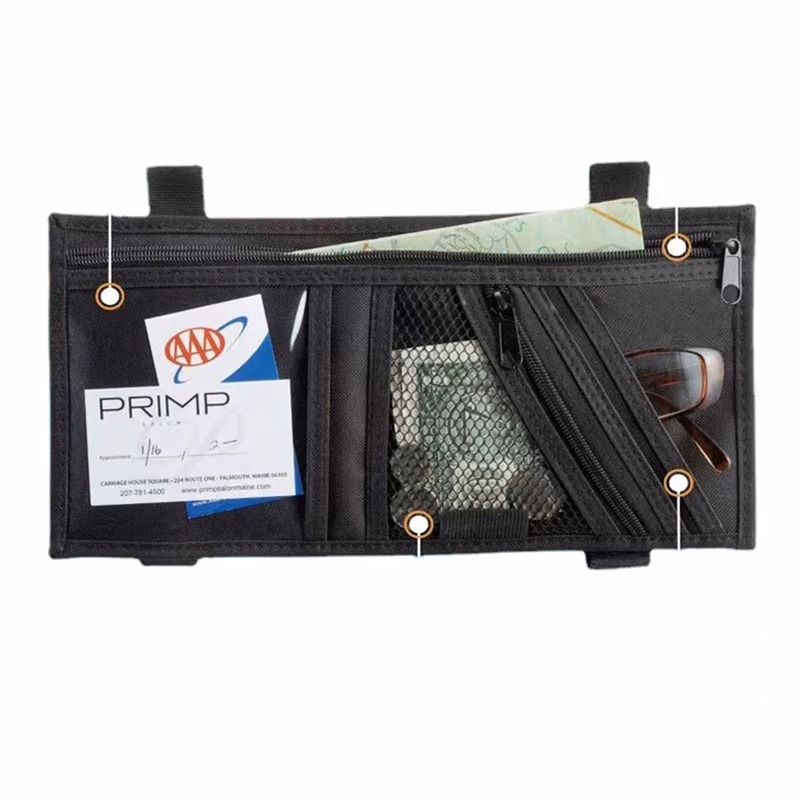 High Road Car Visor Organizer