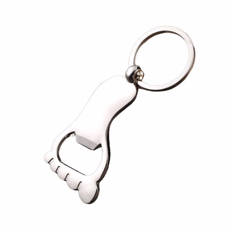 Foot Shape Opener Keychain
