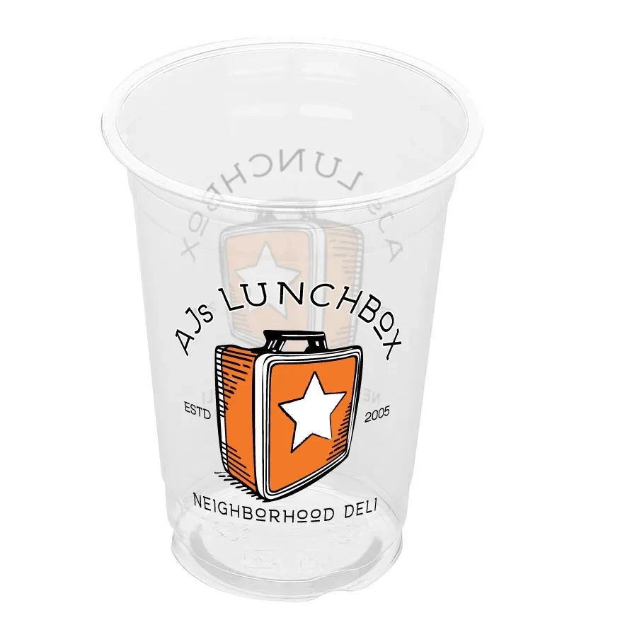 10 oz Clear Plastic Cup 1