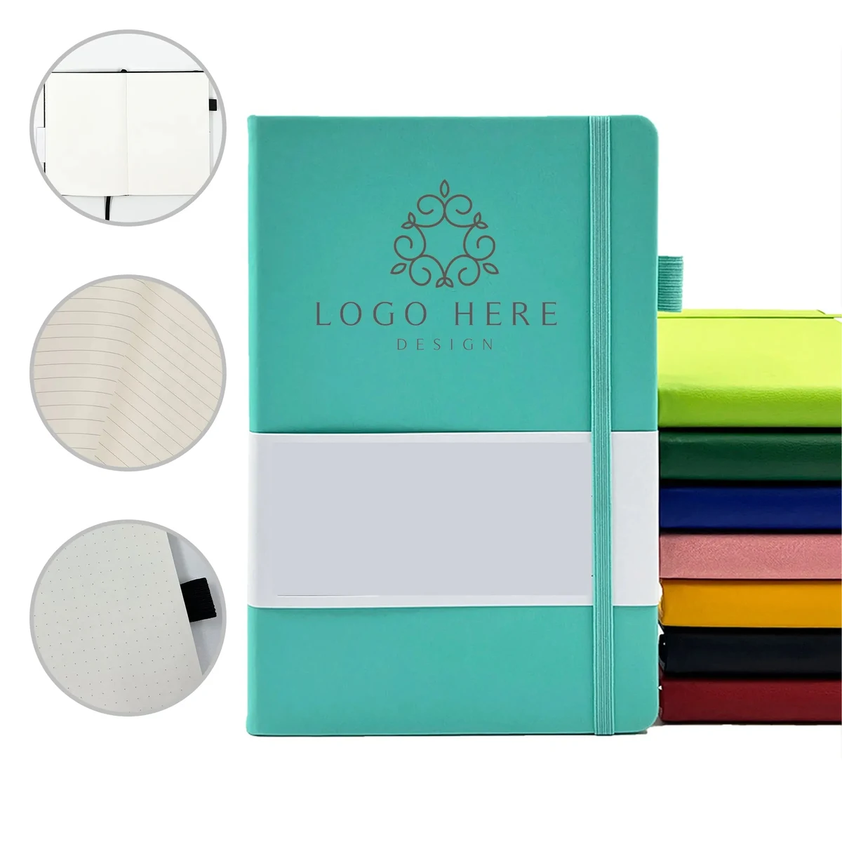 A5 Leather Notebook Multi-Function Journal 1