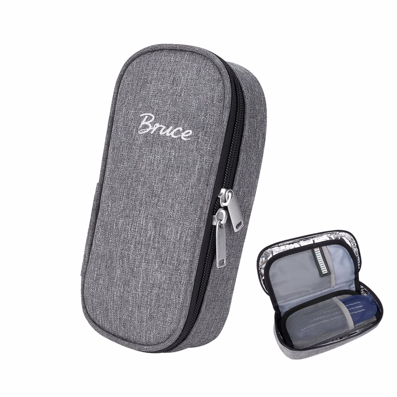 Portable Insulin Cooler Travel Bag with Ice Pack