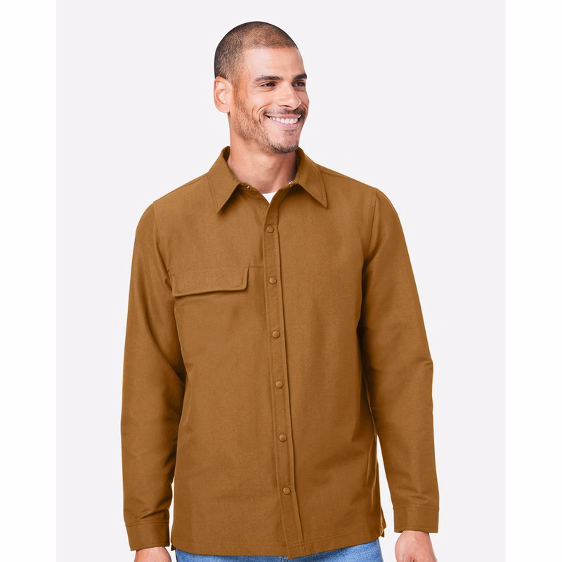 Unisex Flex Twill Overshirt Jacket - M72