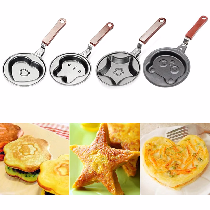 Heart Shaped DlY Mini Egg Fry Pan