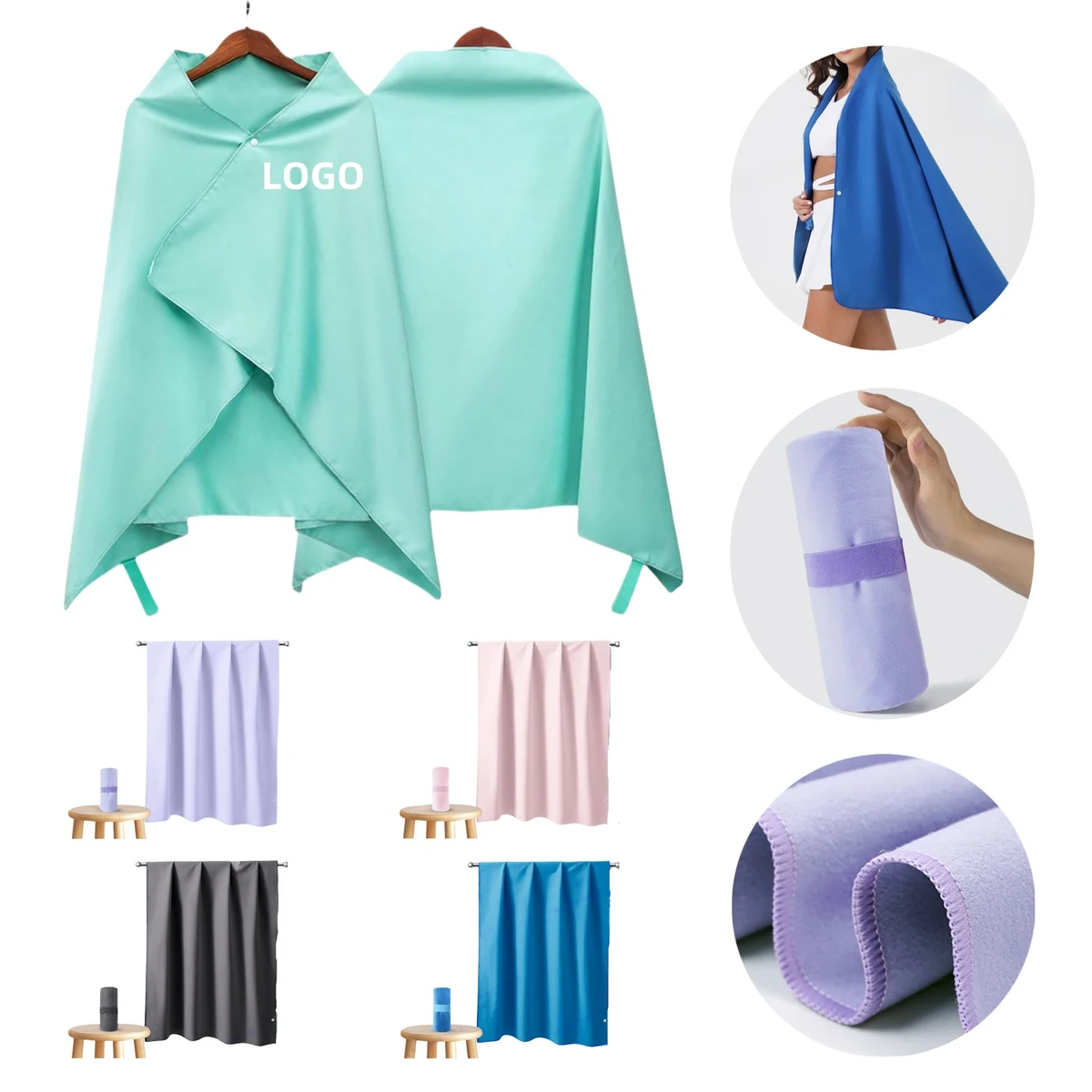 Quick Dry Beach Microfiber Towel 1